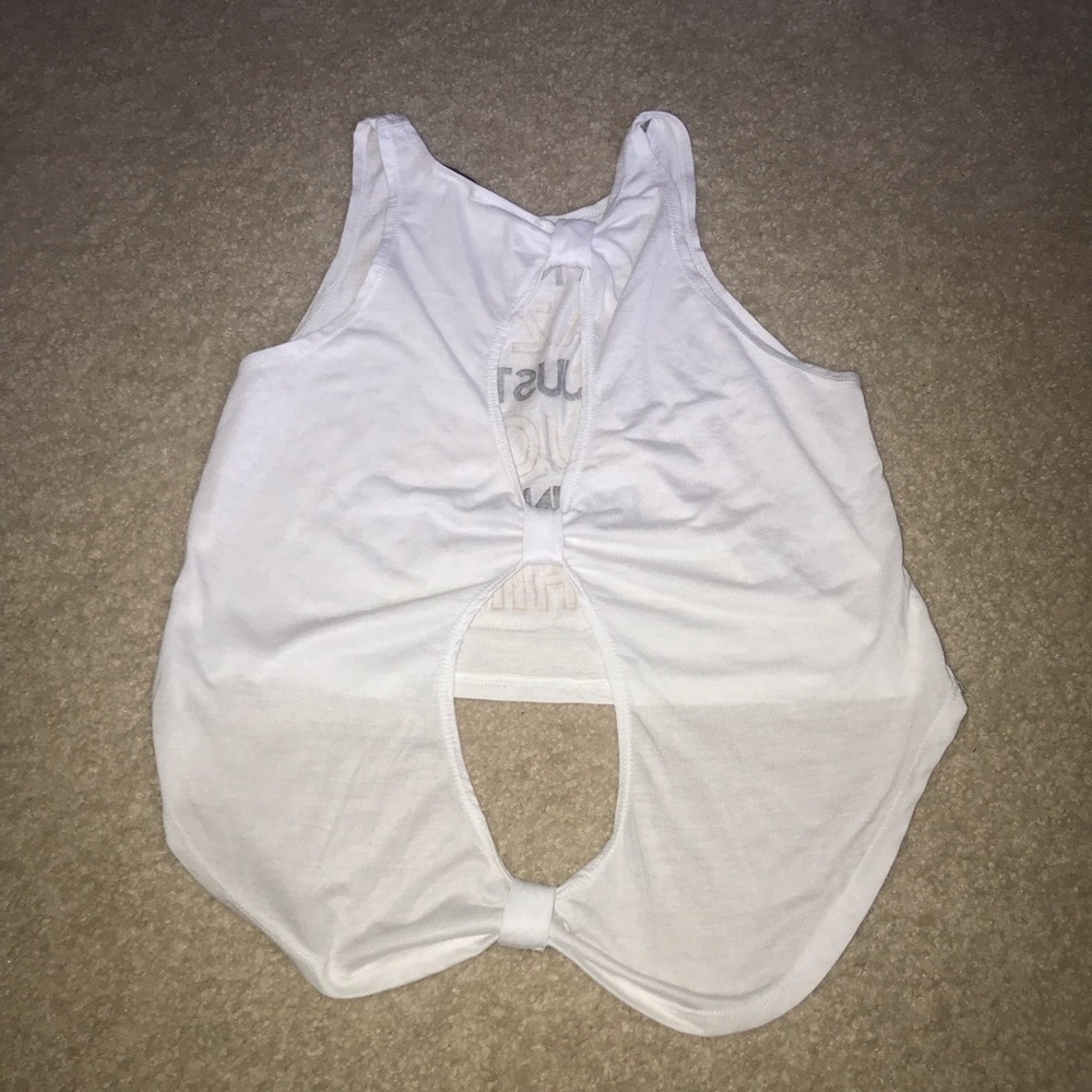 Rue 21 White tank top - Picture 2 of 3